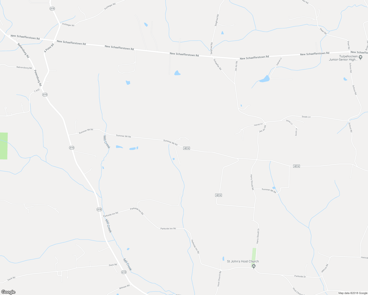 map of restaurants, bars, coffee shops, grocery stores, and more near 10 Summer Mountain Road in Bernville