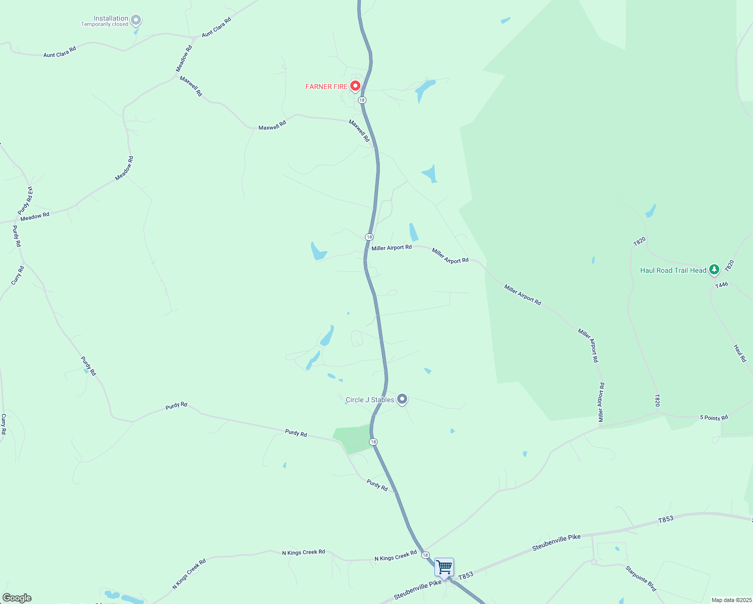 1080 Pennsylvania 18, Burgettstown PA Walk Score