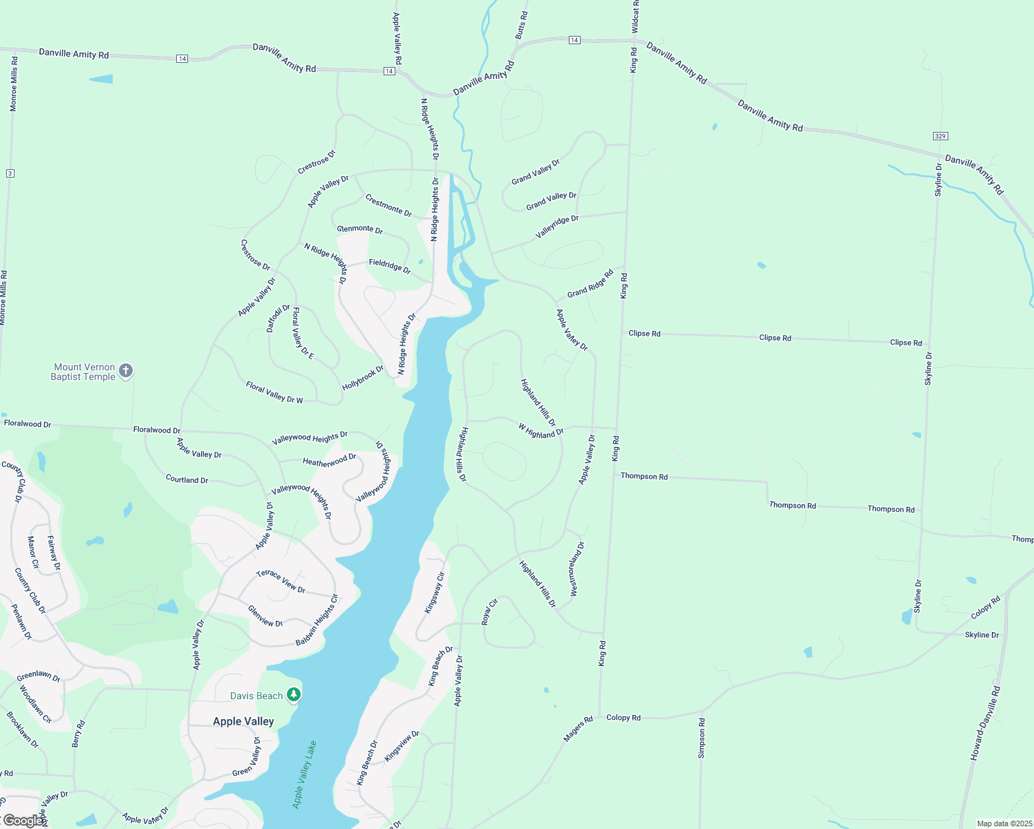 map of restaurants, bars, coffee shops, grocery stores, and more near 540 West Highland Drive in Howard