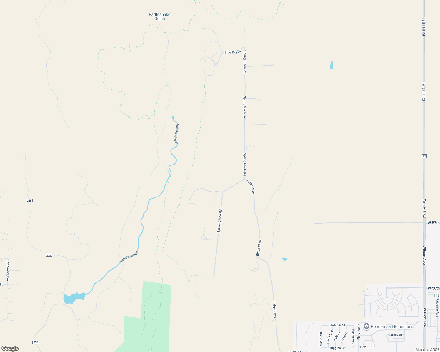 map of restaurants, bars, coffee shops, grocery stores, and more near 6085 Spring Glade Road in Loveland