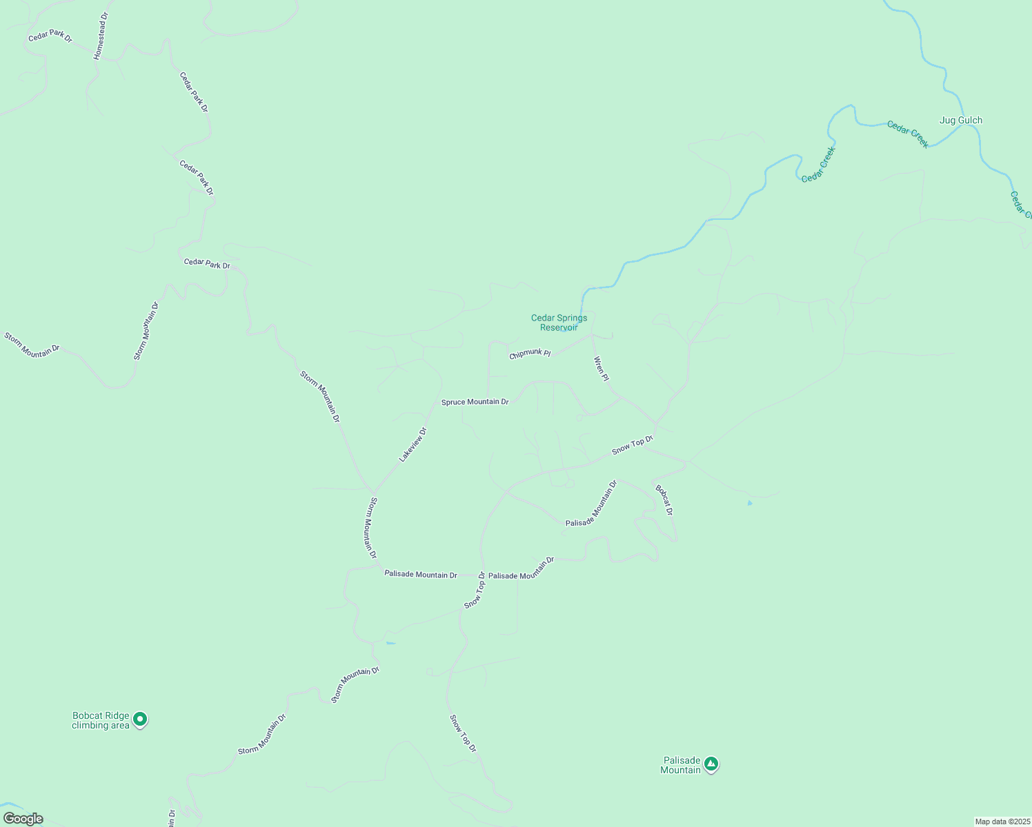 map of restaurants, bars, coffee shops, grocery stores, and more near 196 Spruce Mountain Drive in Drake
