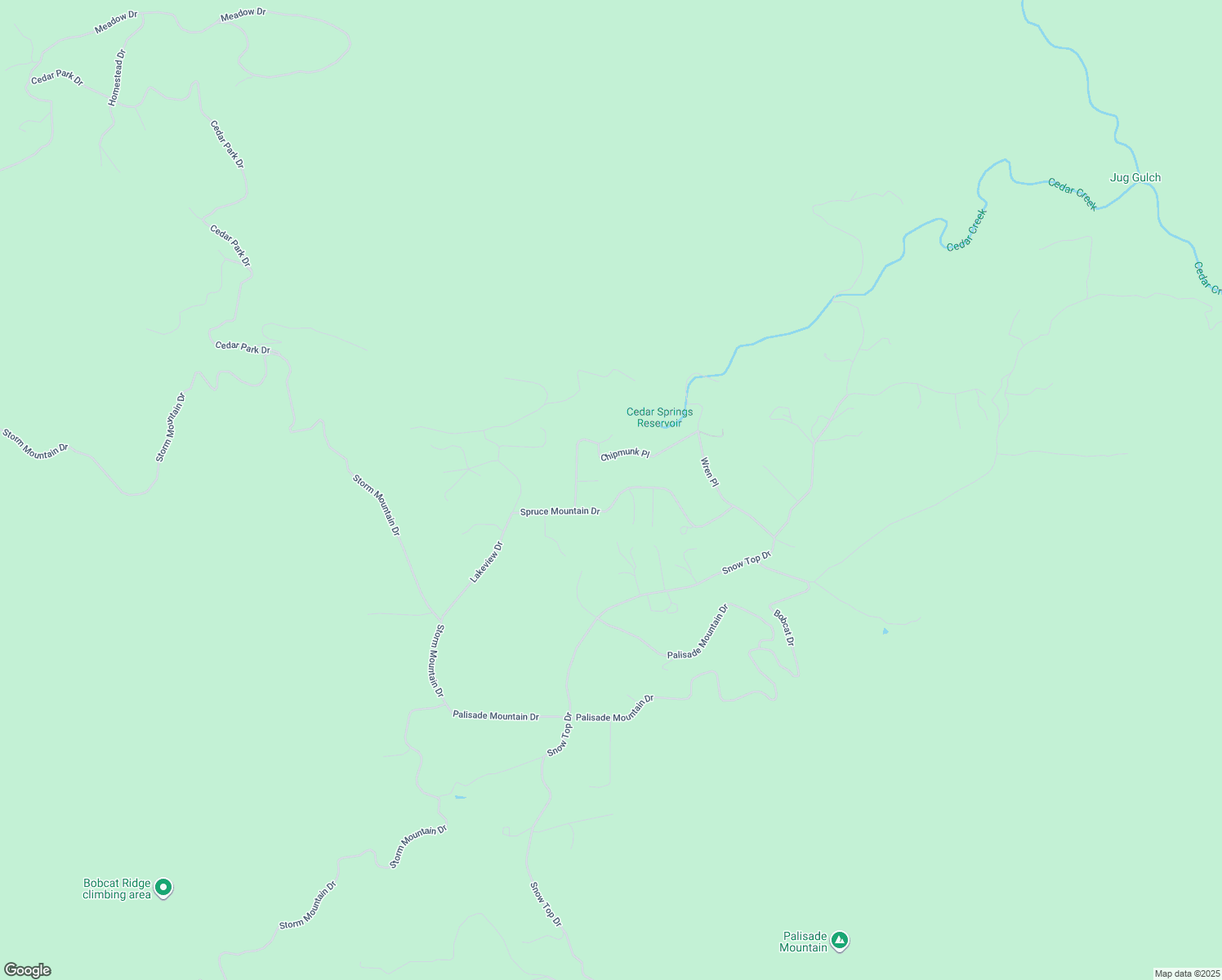 map of restaurants, bars, coffee shops, grocery stores, and more near 196 Spruce Mountain Drive in Drake