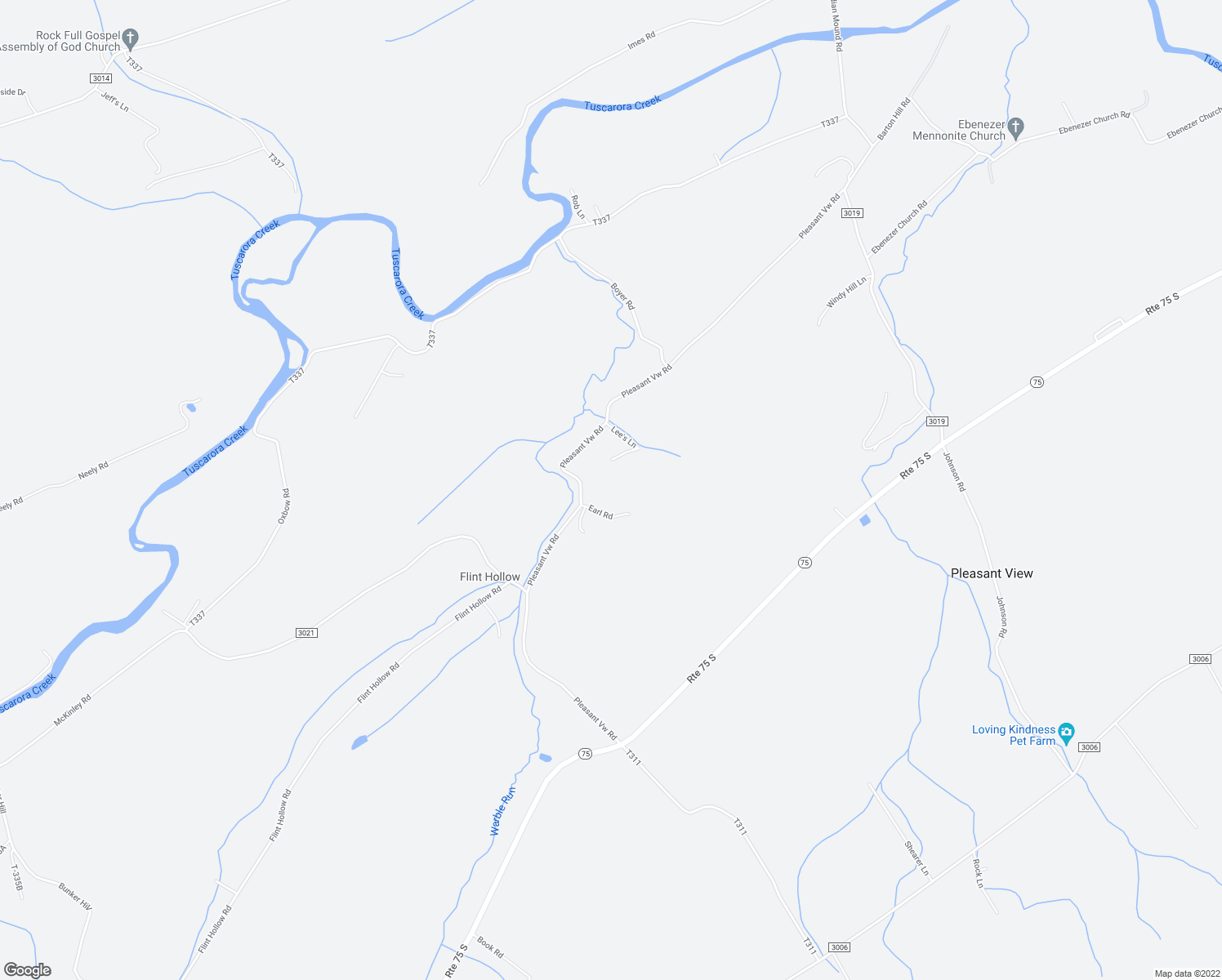 map of restaurants, bars, coffee shops, grocery stores, and more near 834 Pleasant View Road in Port Royal