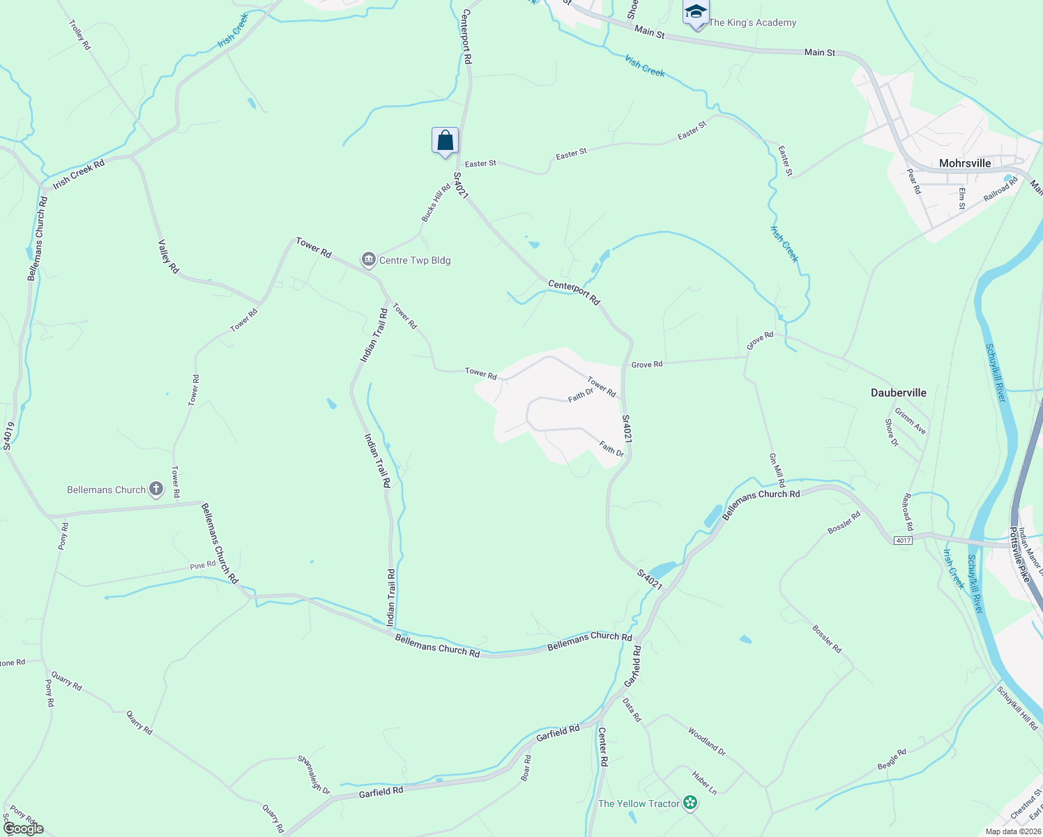 map of restaurants, bars, coffee shops, grocery stores, and more near 16 Jimmy Lee Court in Mohrsville