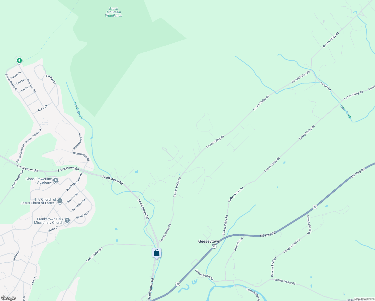 map of restaurants, bars, coffee shops, grocery stores, and more near 430 Herron Road in Hollidaysburg