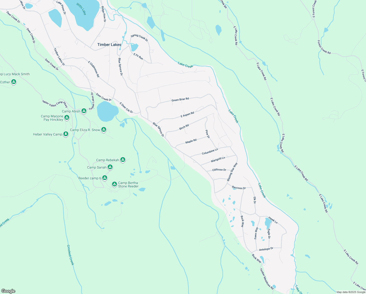 map of restaurants, bars, coffee shops, grocery stores, and more near 3563 Blue Spruce Drive in Heber City