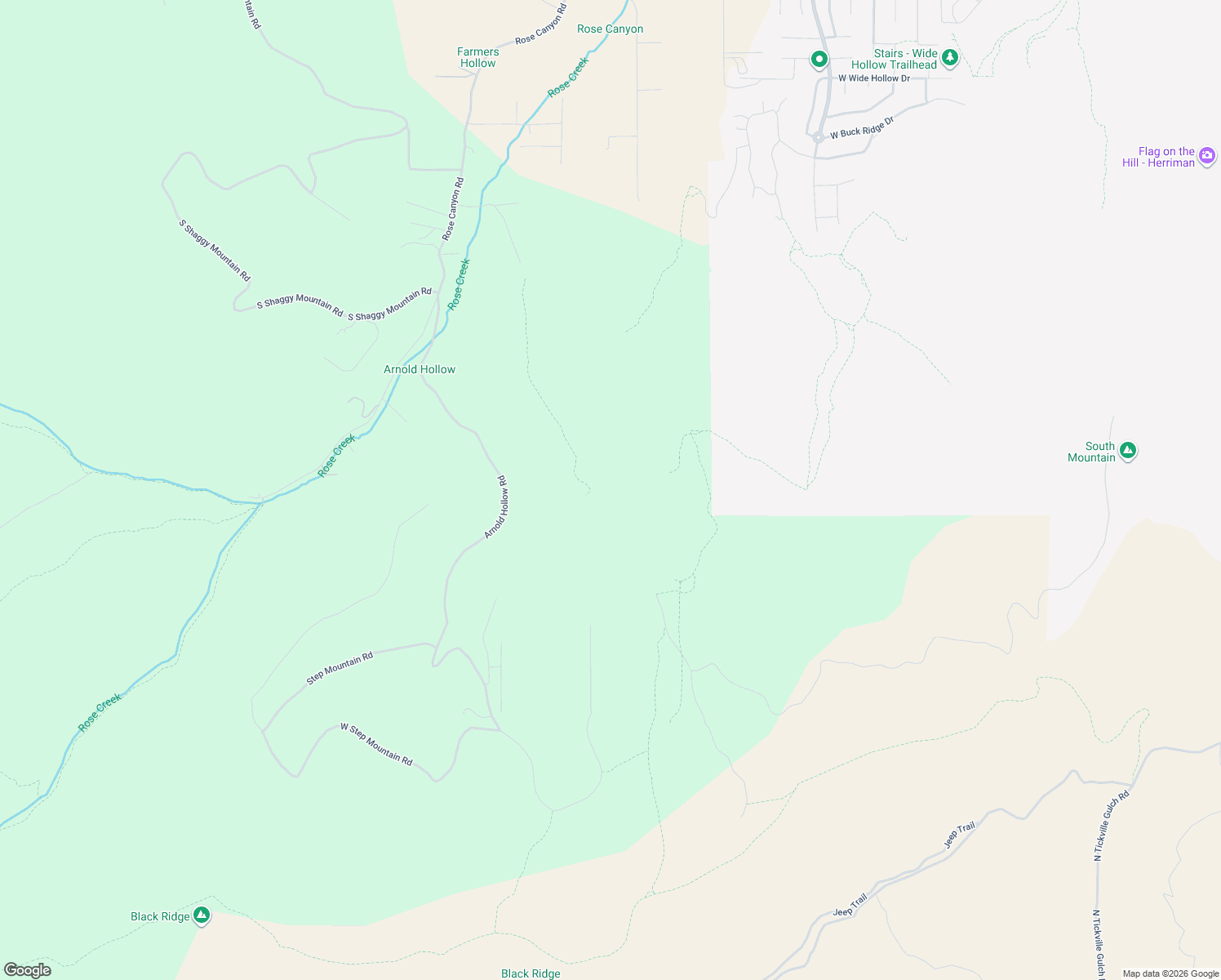 map of restaurants, bars, coffee shops, grocery stores, and more near 15642 High Step Lane in Riverton