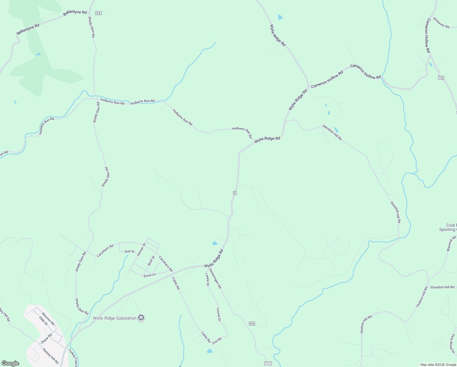 map of restaurants, bars, coffee shops, grocery stores, and more near 3589 Wylie Ridge Rd in Weirton