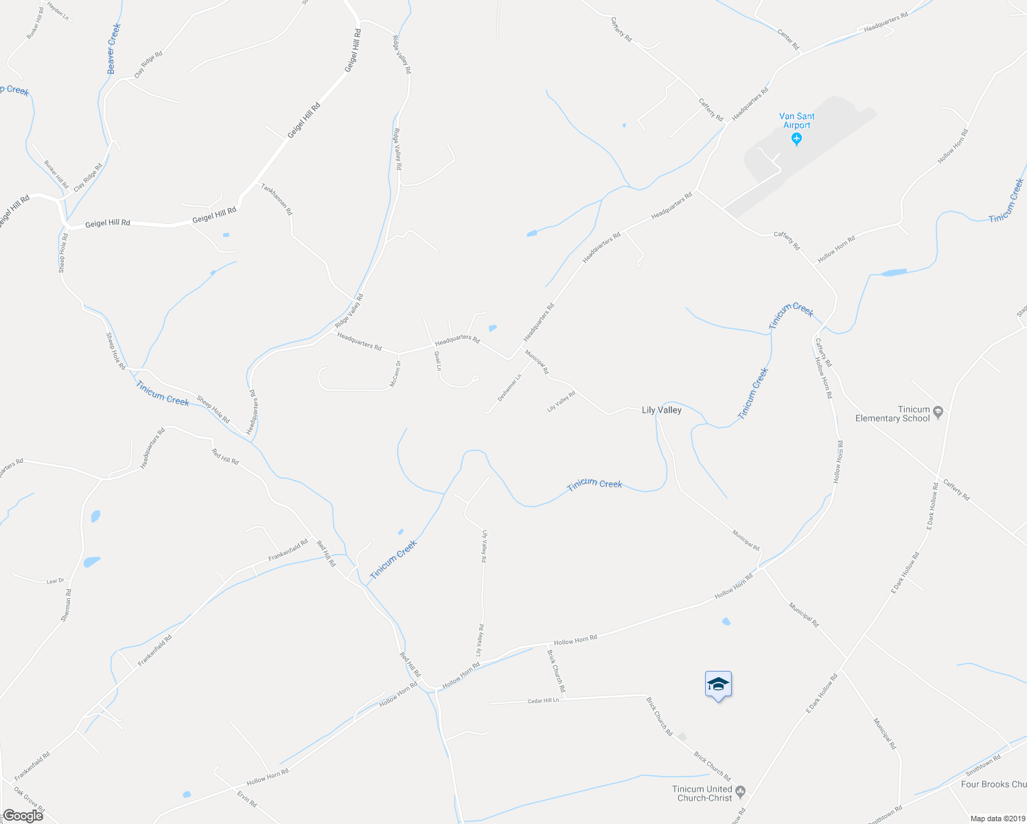 map of restaurants, bars, coffee shops, grocery stores, and more near 2 Dexheimer Lane in Bucks County