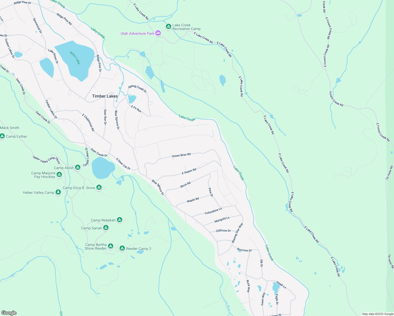 map of restaurants, bars, coffee shops, grocery stores, and more near 11152 Green Briar Road in Heber City