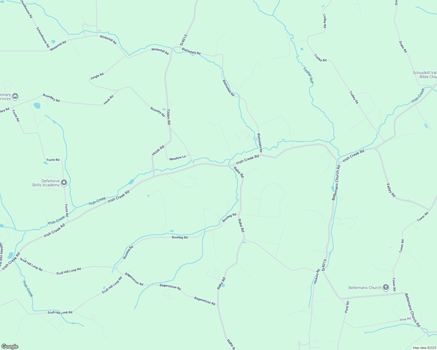 map of restaurants, bars, coffee shops, grocery stores, and more near 2973 Irish Creek Road in Mohrsville
