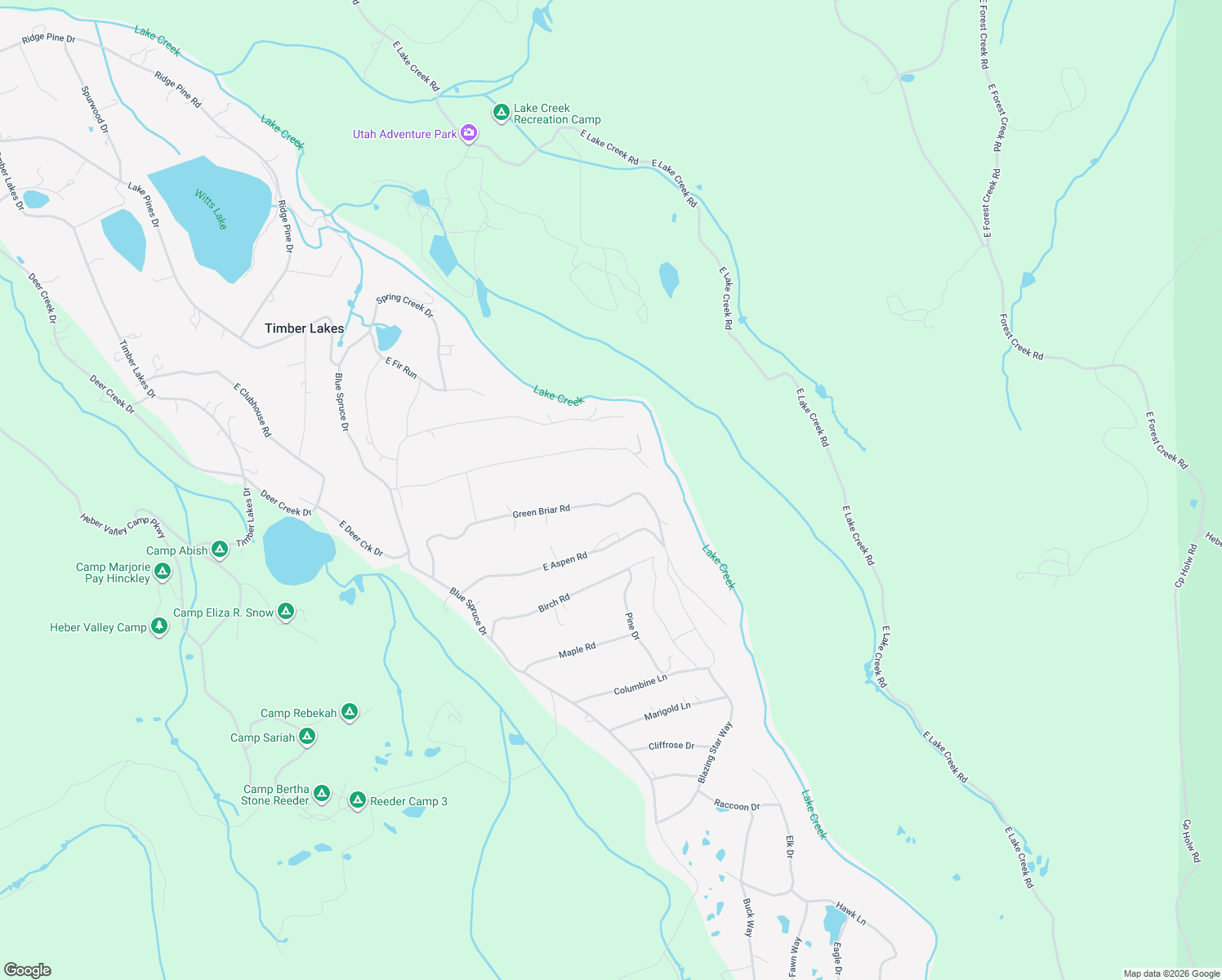 map of restaurants, bars, coffee shops, grocery stores, and more near 11211 Green Briar Road in Heber City