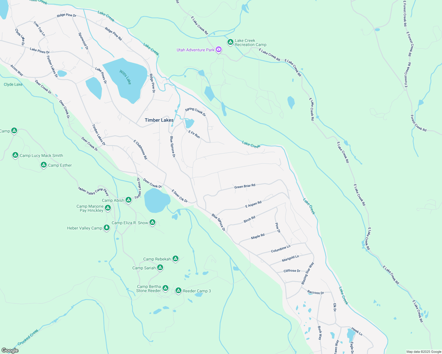 map of restaurants, bars, coffee shops, grocery stores, and more near 2919 Green Briar Way in Heber City