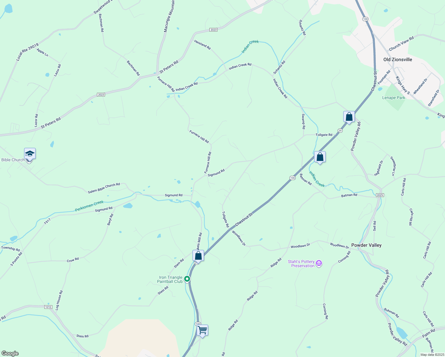map of restaurants, bars, coffee shops, grocery stores, and more near 6712 Sigmund Road in Zionsville
