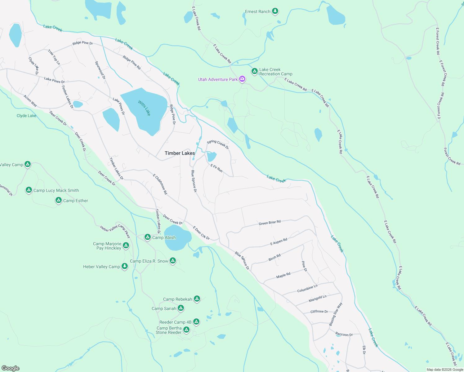 map of restaurants, bars, coffee shops, grocery stores, and more near 10737 Tanglewood Drive in Heber City