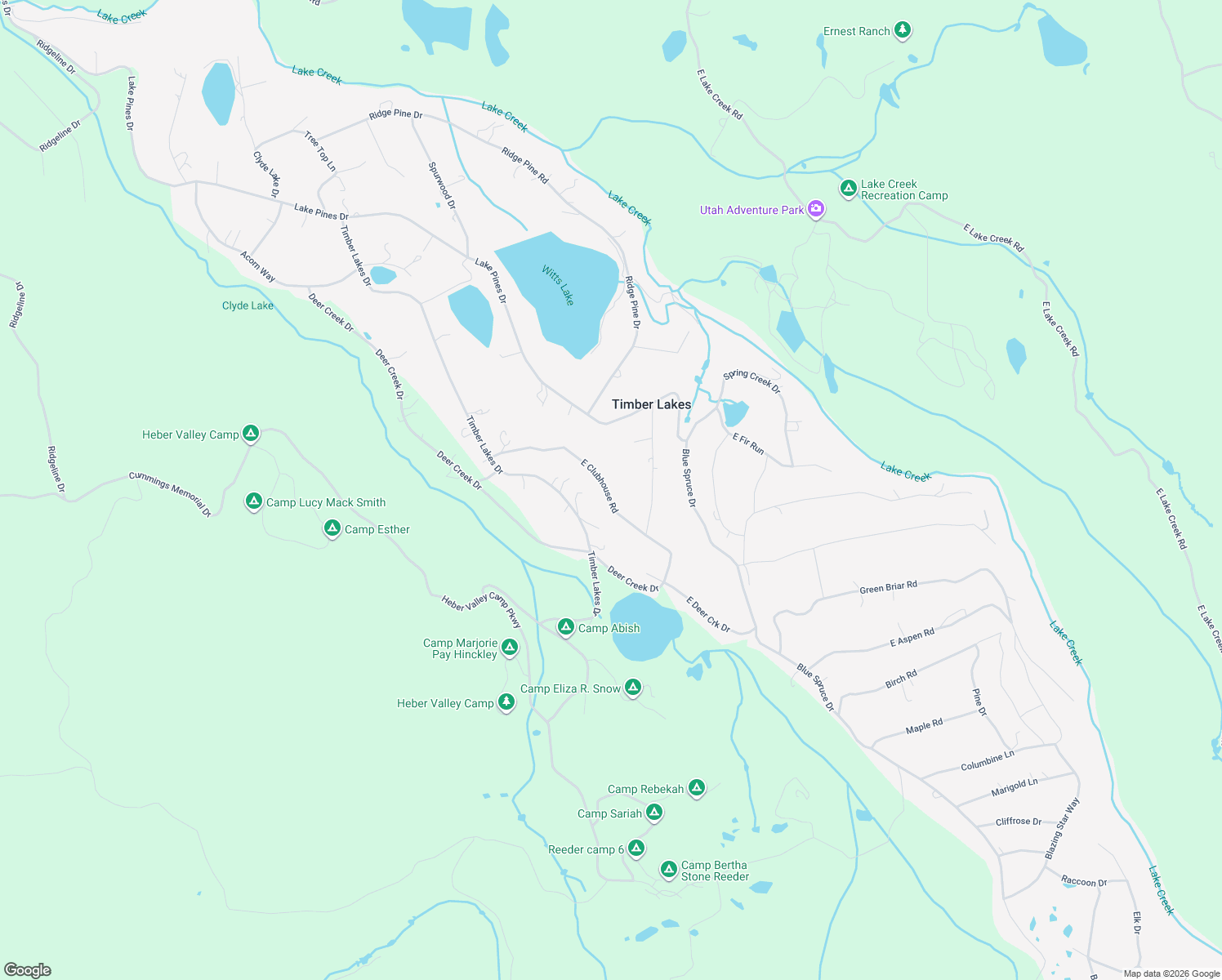 map of restaurants, bars, coffee shops, grocery stores, and more near 10097 East Clubhouse Road in Heber City