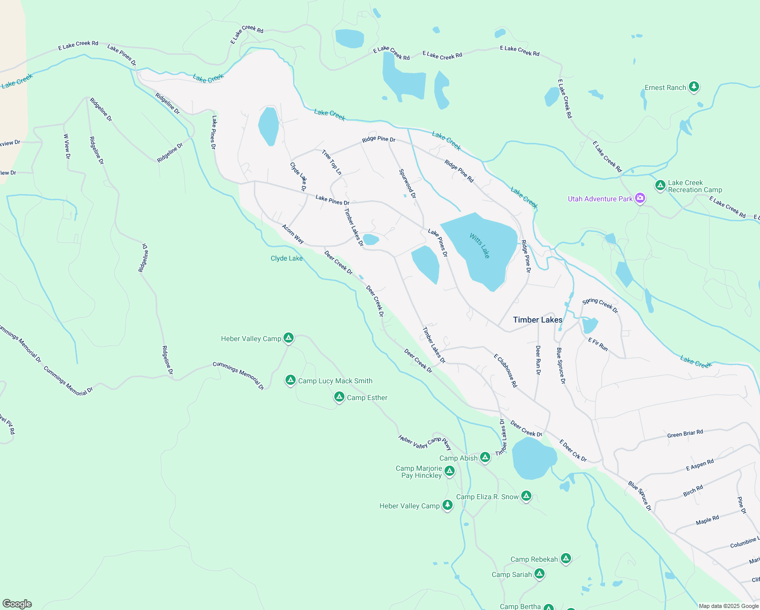 map of restaurants, bars, coffee shops, grocery stores, and more near 9393 Deer Creek Drive in Heber City