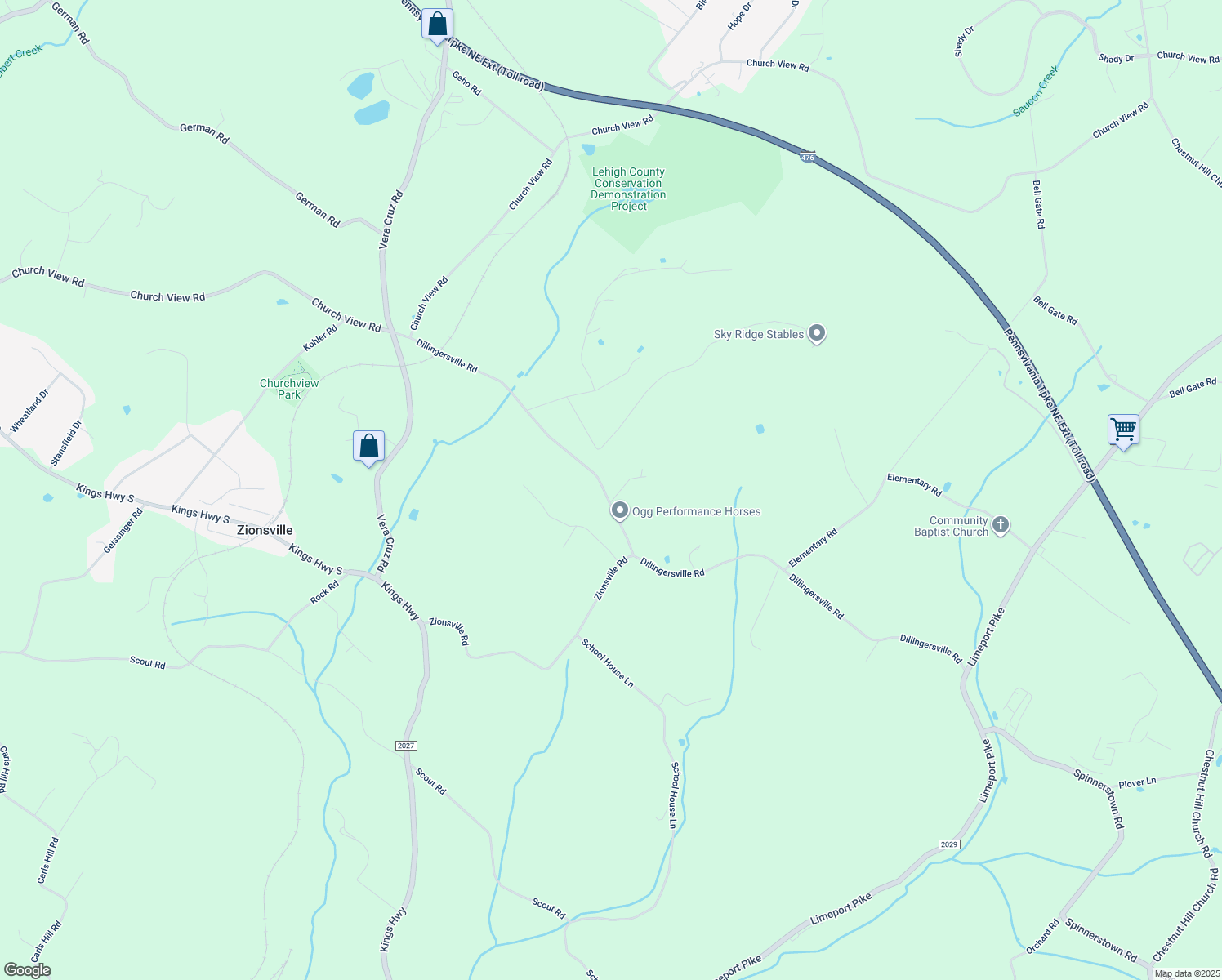 map of restaurants, bars, coffee shops, grocery stores, and more near 3999 Dillingersville Road in Zionsville