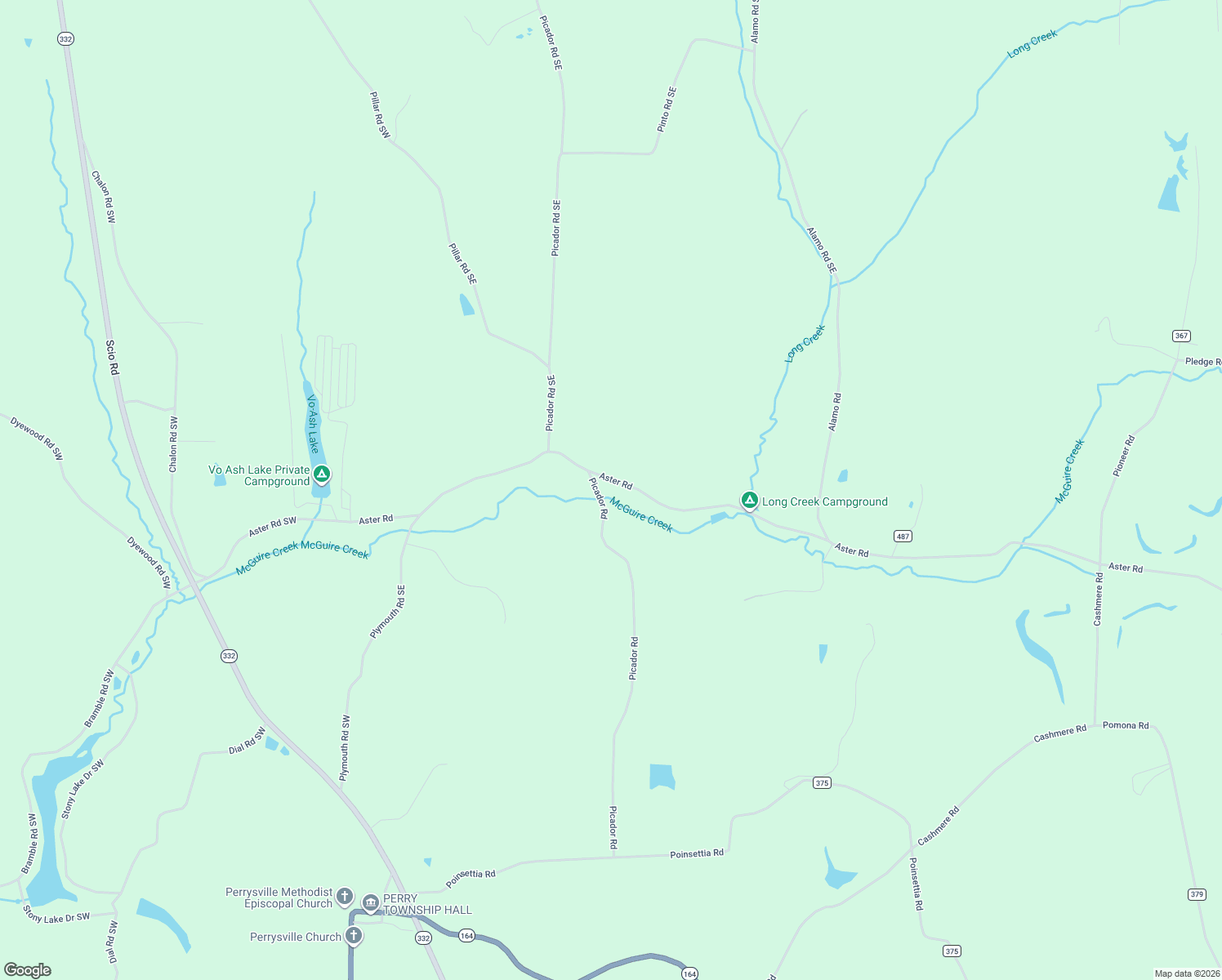 map of restaurants, bars, coffee shops, grocery stores, and more near 653 County Highway 17 in Carrollton