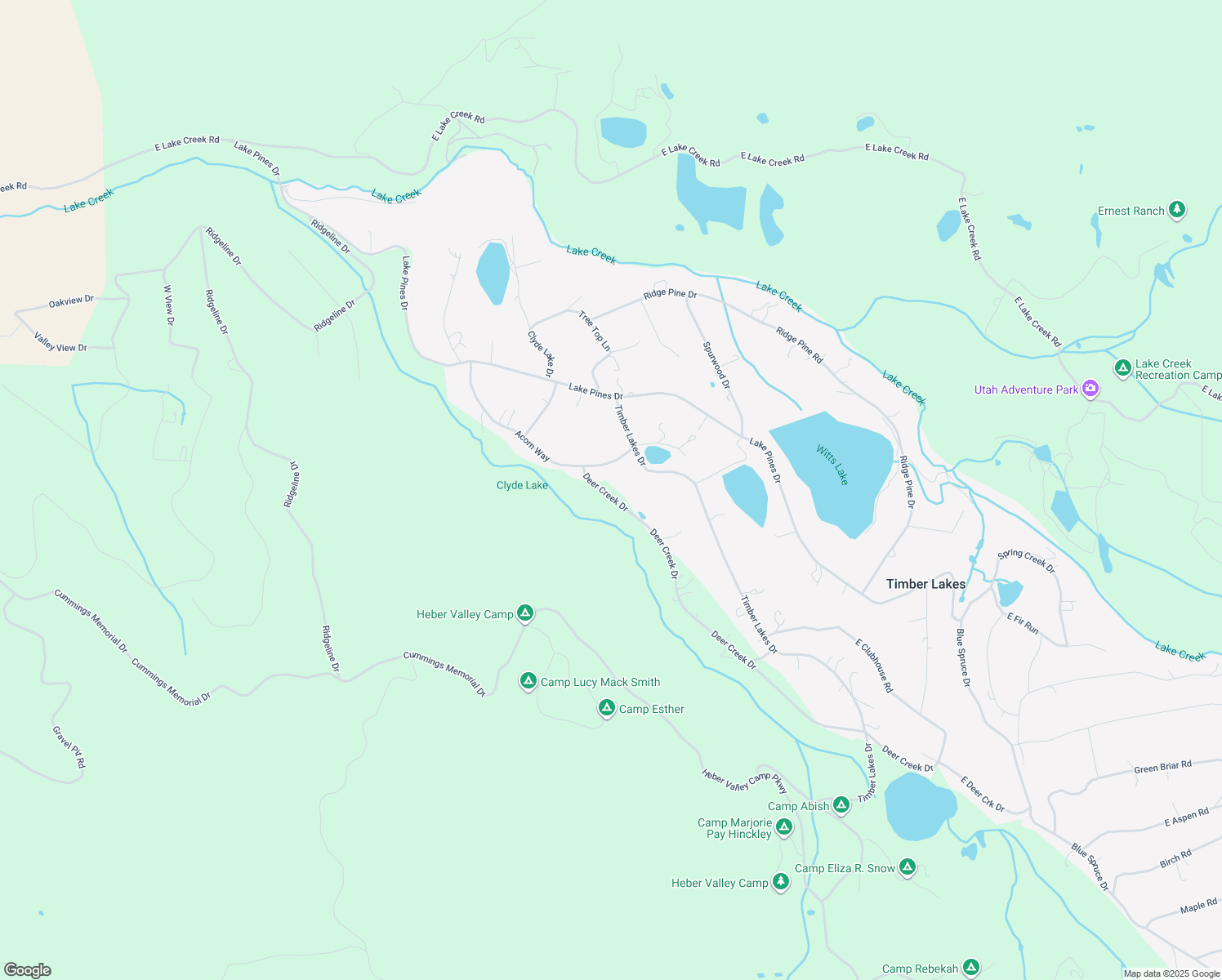 map of restaurants, bars, coffee shops, grocery stores, and more near 9195 Deer Creek Drive in Heber City