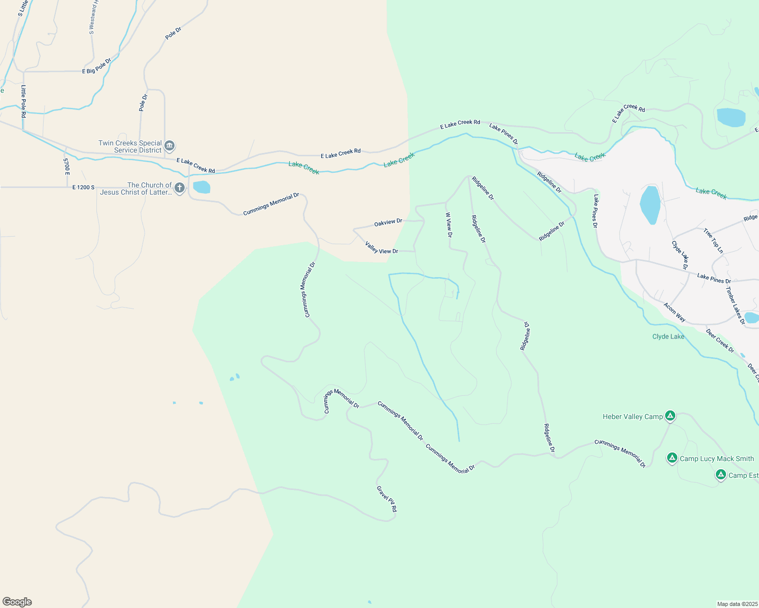 map of restaurants, bars, coffee shops, grocery stores, and more near 1841 South Beaver Bench Road in Heber City