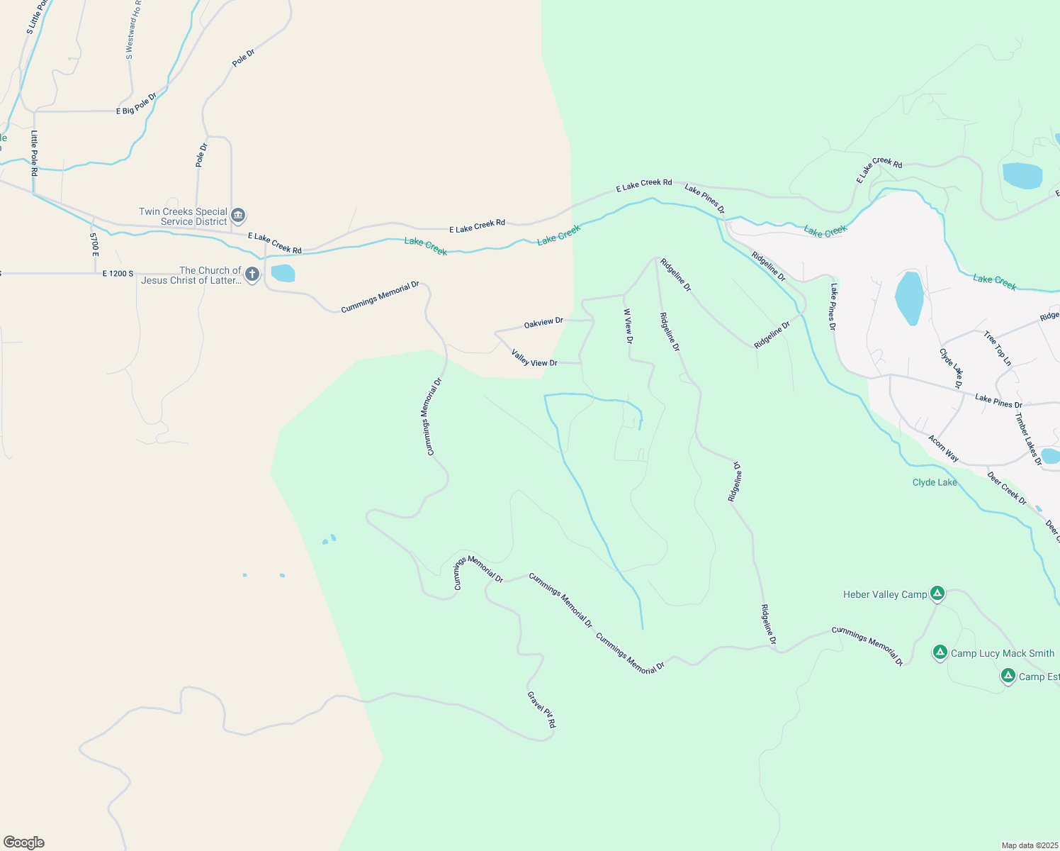 map of restaurants, bars, coffee shops, grocery stores, and more near 1856 South Beaver Bench Road in Heber City