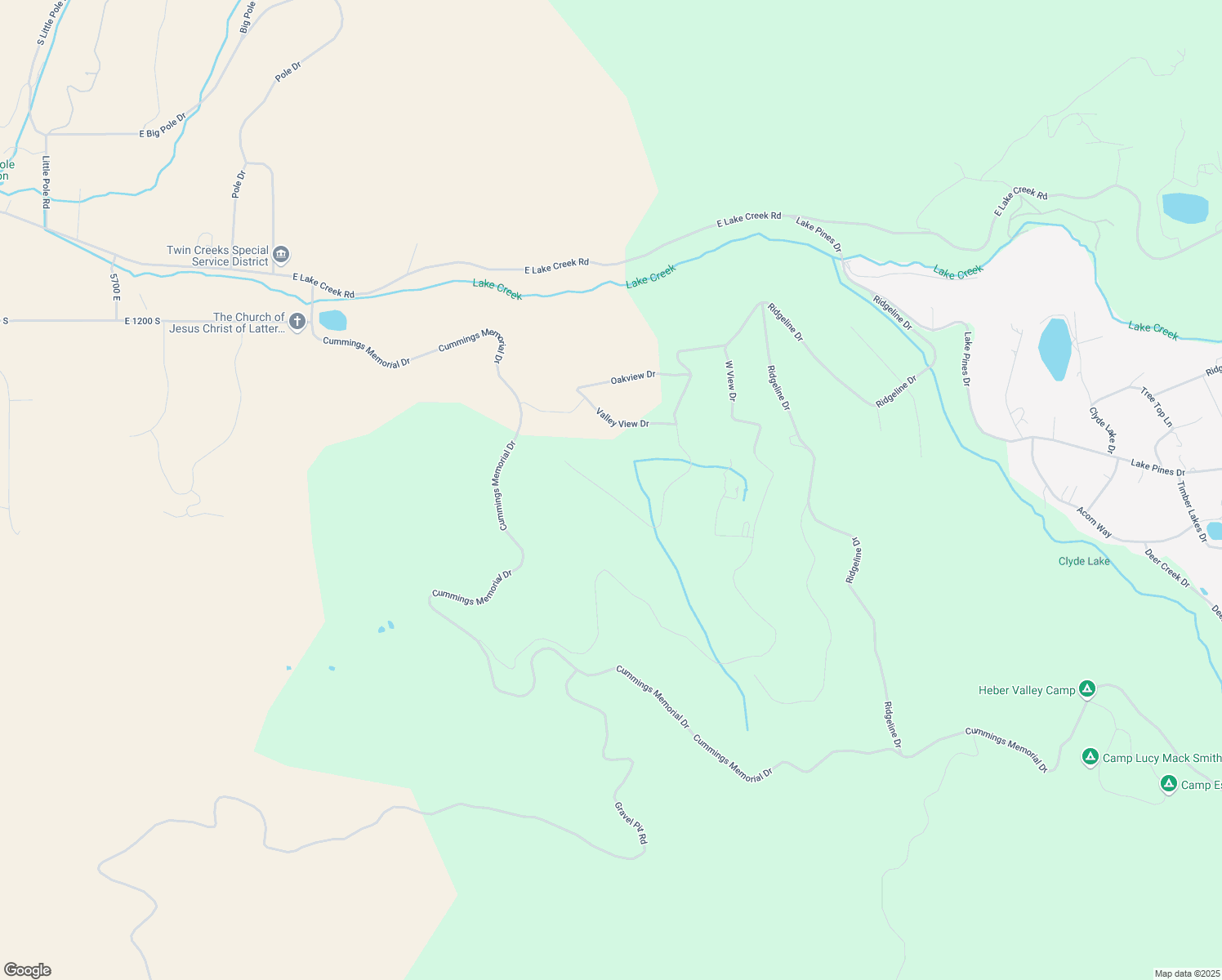 map of restaurants, bars, coffee shops, grocery stores, and more near 1870 South Beaver Bench Road in Heber City