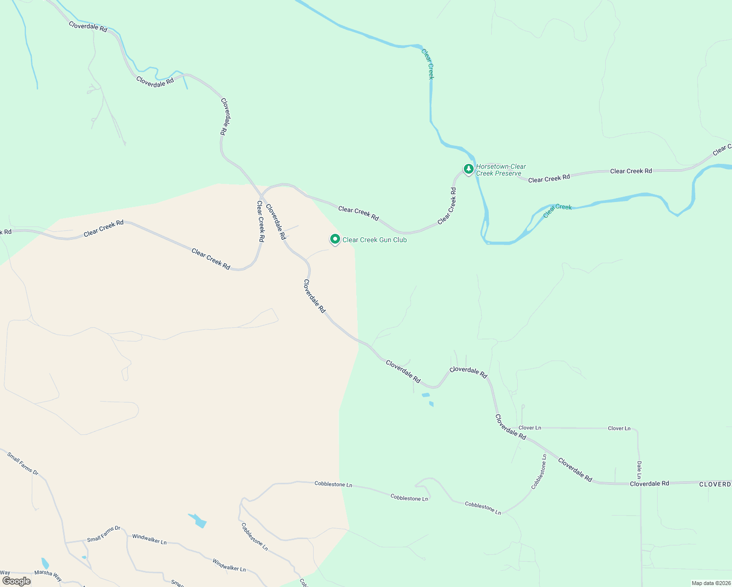 map of restaurants, bars, coffee shops, grocery stores, and more near 14690 Cloverdale Road in Anderson