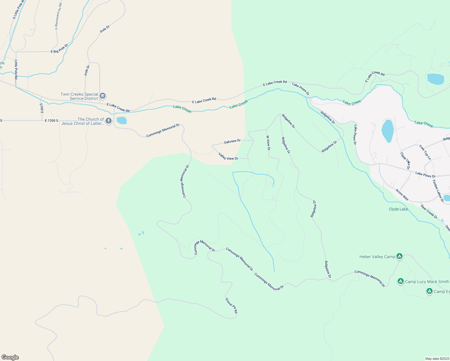 map of restaurants, bars, coffee shops, grocery stores, and more near 1870 South Beaver Bench Road in Heber City