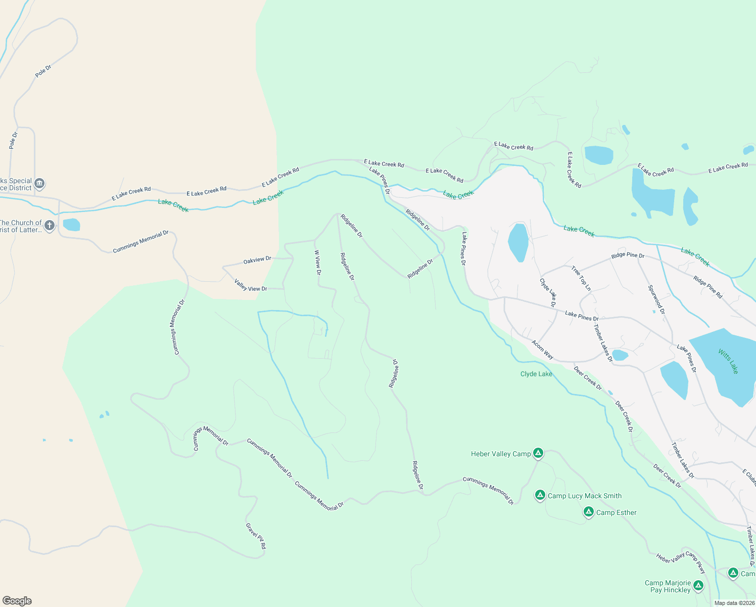 map of restaurants, bars, coffee shops, grocery stores, and more near 1979 Ridgeline Drive in Heber City