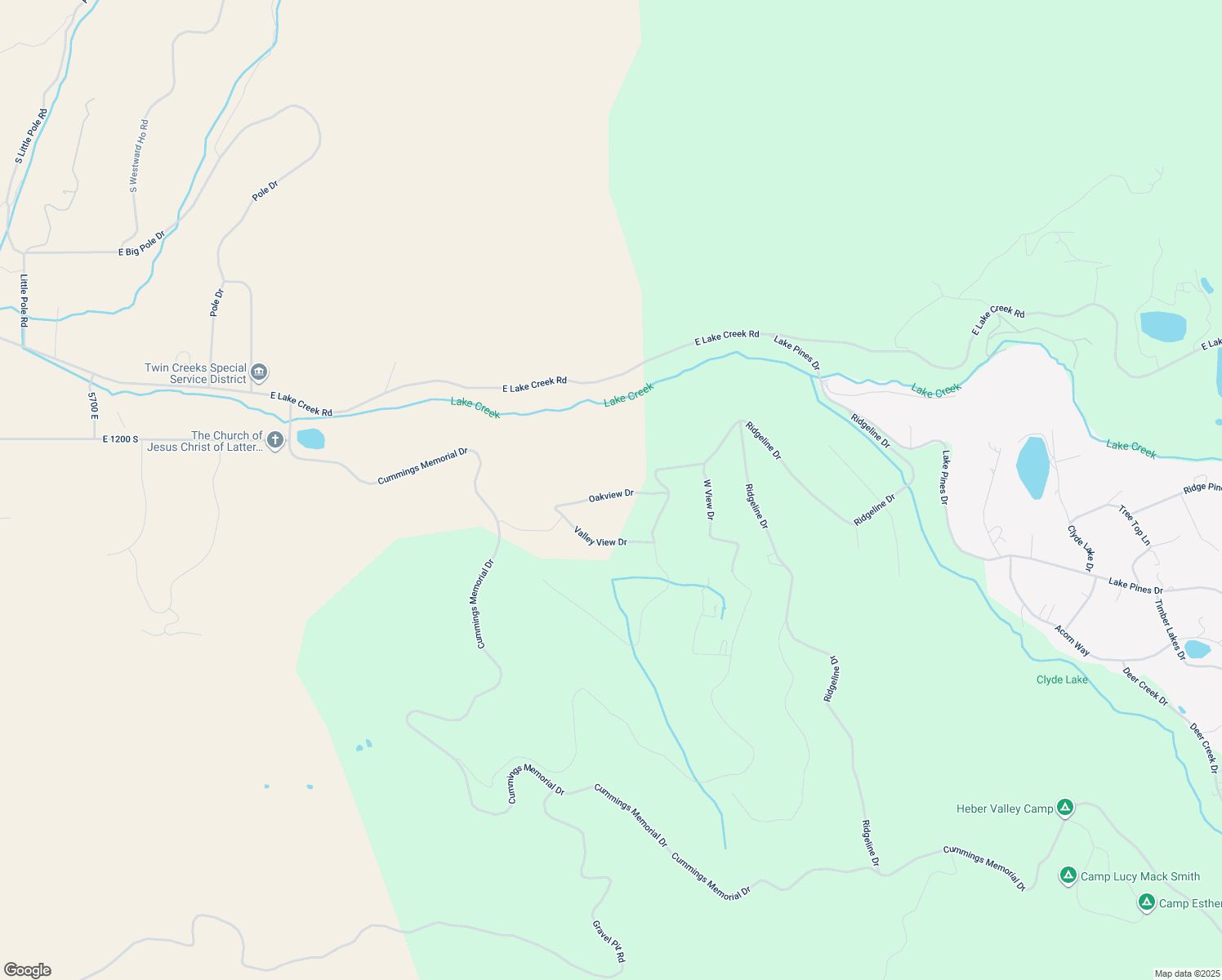 map of restaurants, bars, coffee shops, grocery stores, and more near 7435 Oakview Drive in Heber City