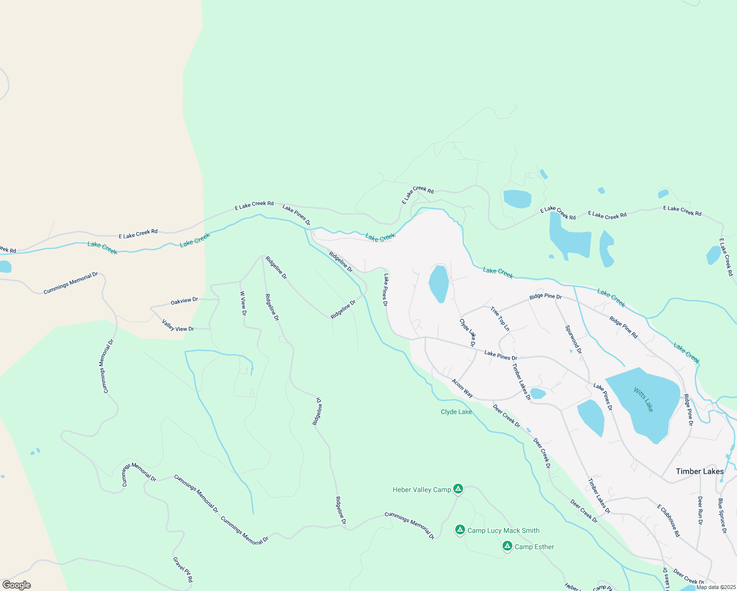 map of restaurants, bars, coffee shops, grocery stores, and more near 8510 Lake Pines Drive in Heber City