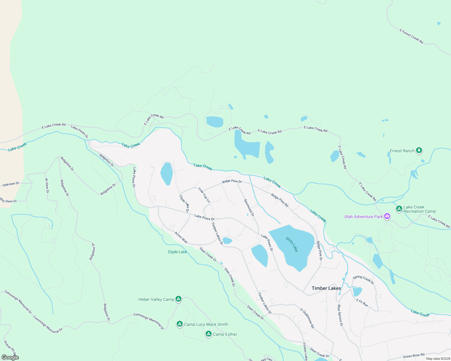 map of restaurants, bars, coffee shops, grocery stores, and more near 9395 Ridge Pine Drive in Heber City