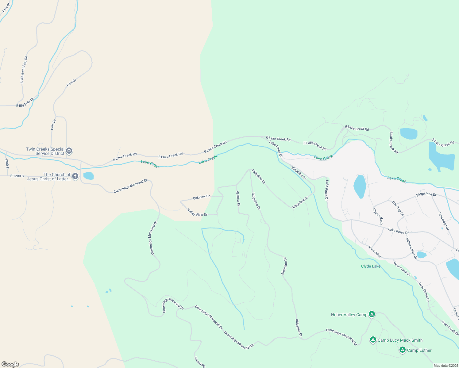 map of restaurants, bars, coffee shops, grocery stores, and more near 1404 South Beaver Bench Road in Heber City