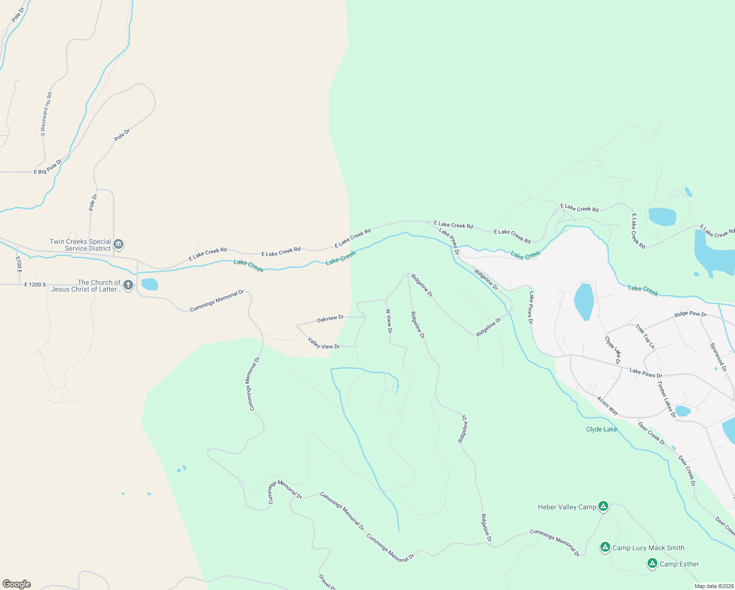 map of restaurants, bars, coffee shops, grocery stores, and more near 1404 South Beaver Bench Road in Heber City