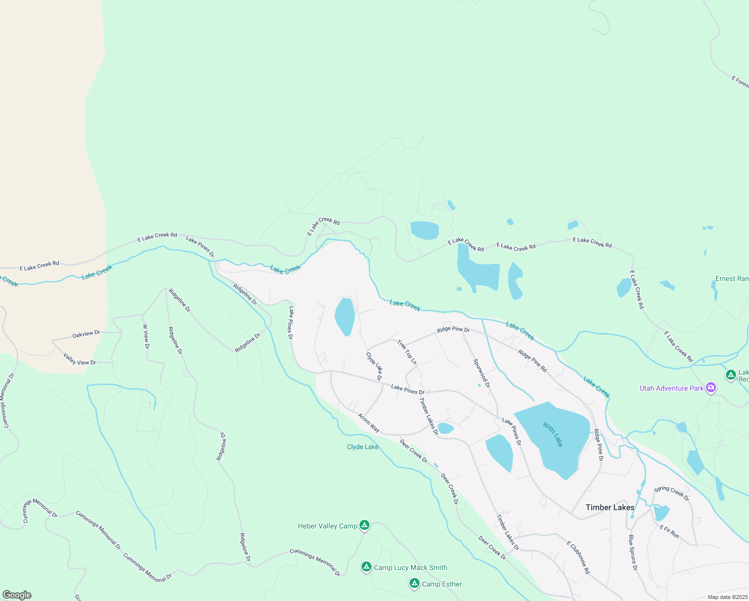 map of restaurants, bars, coffee shops, grocery stores, and more near 8989 Clyde Lake Circle in Heber City