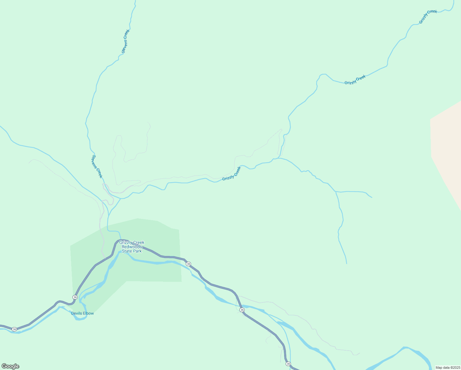 map of restaurants, bars, coffee shops, grocery stores, and more near in Carlotta