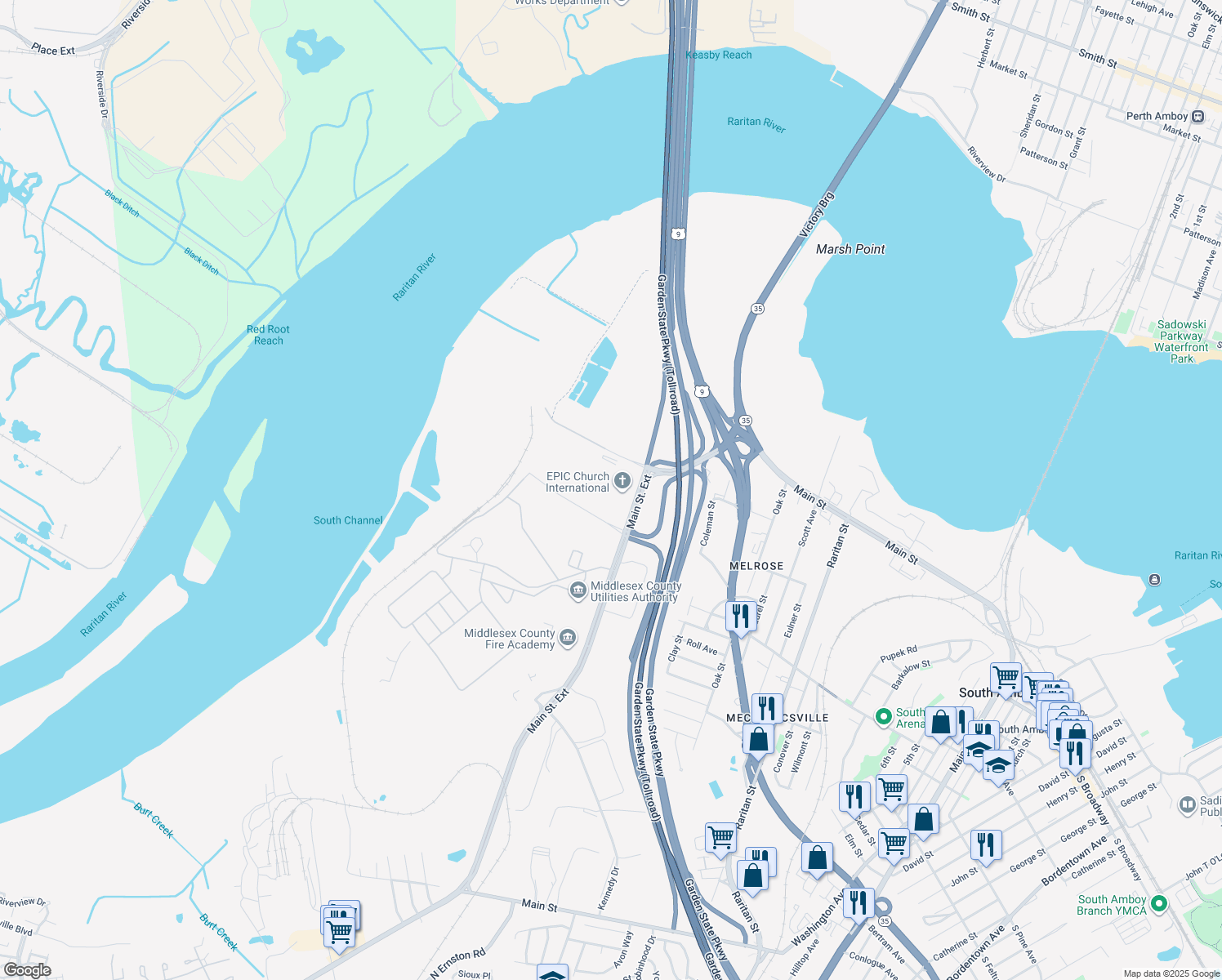 2707 Main Street Extension, Sayreville NJ Walk Score