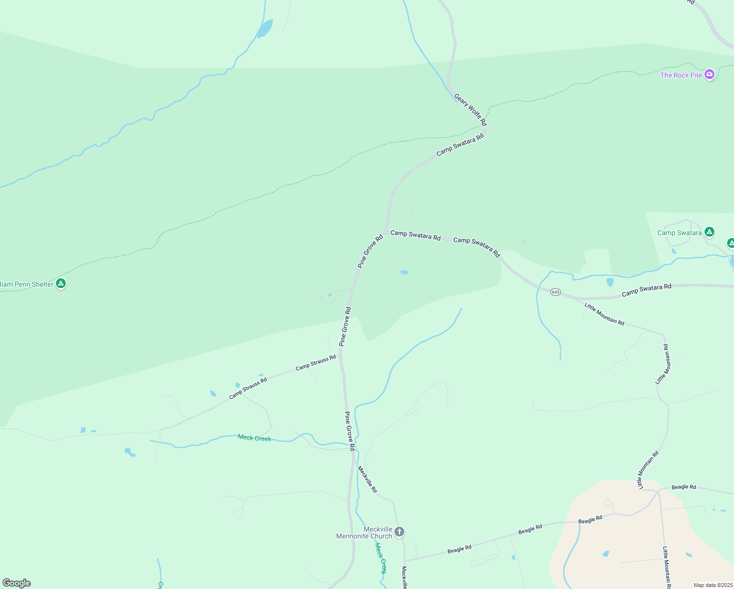 map of restaurants, bars, coffee shops, grocery stores, and more near 1565 Pine Grove Road in Bethel
