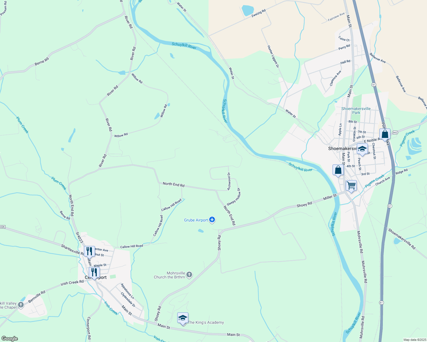 map of restaurants, bars, coffee shops, grocery stores, and more near 570 Sleepy Hollow Drive in Mohrsville