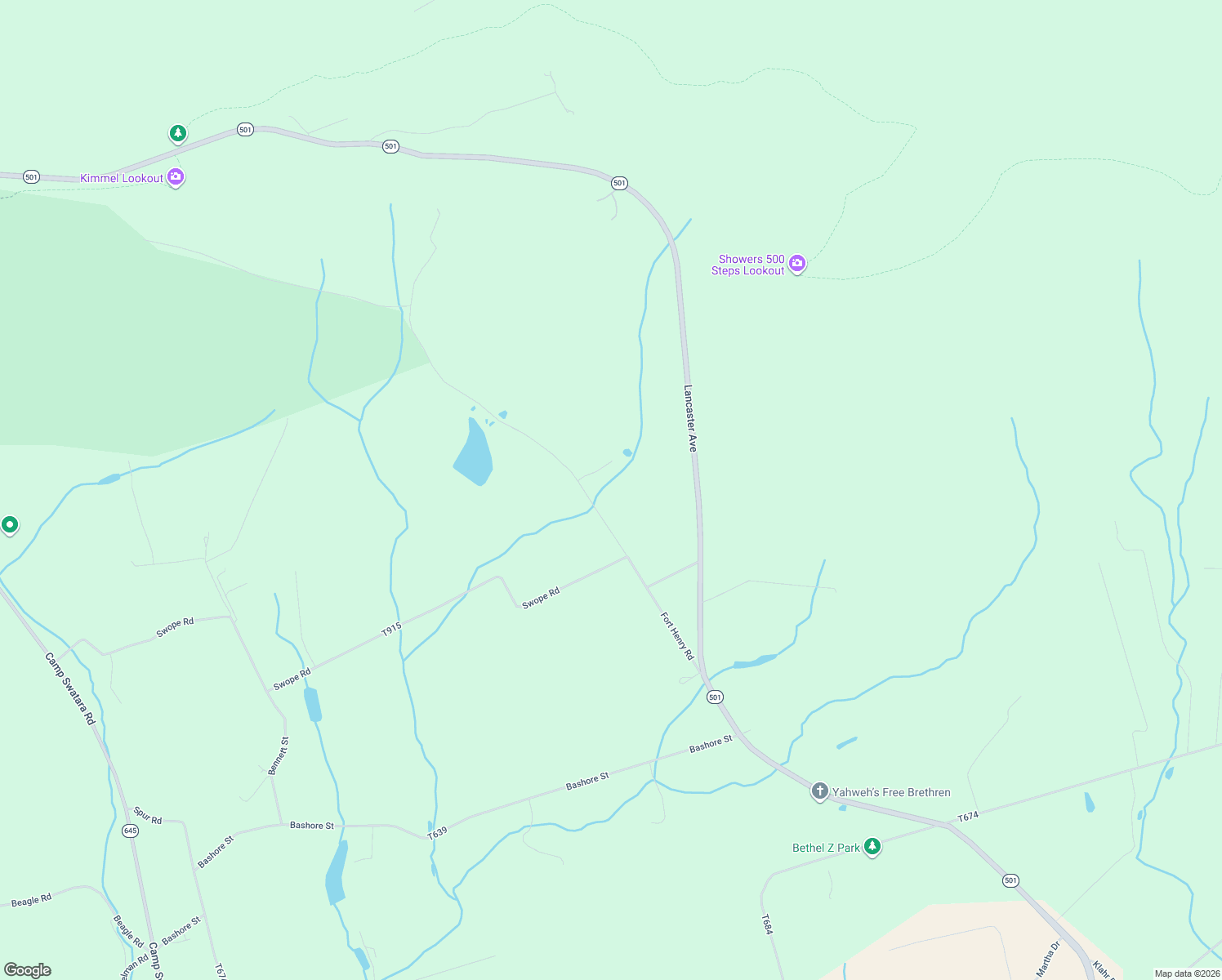 map of restaurants, bars, coffee shops, grocery stores, and more near 133 Fort Henry Road in Bethel