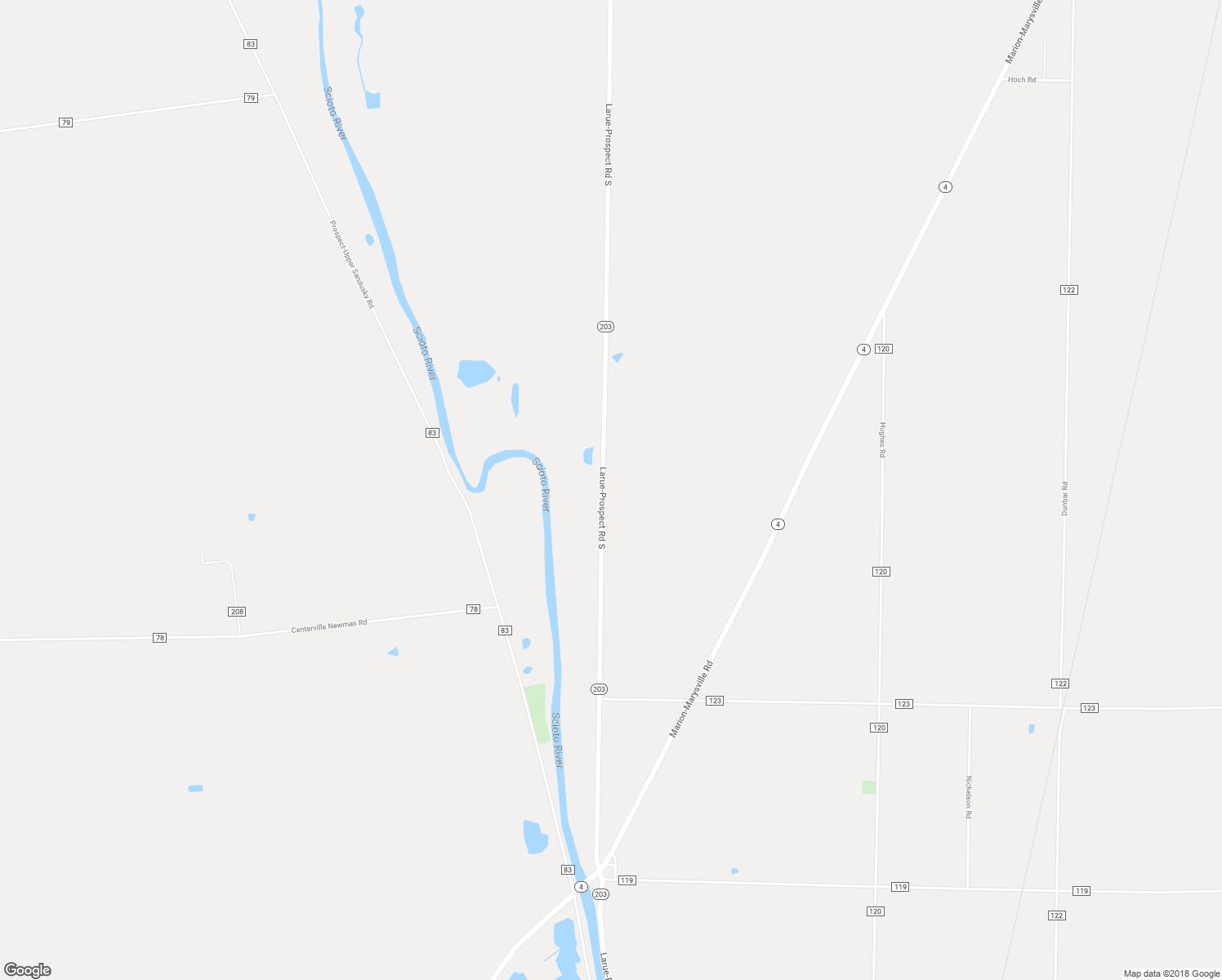 map of restaurants, bars, coffee shops, grocery stores, and more near 4474 Larue-Prospect Road South in Prospect