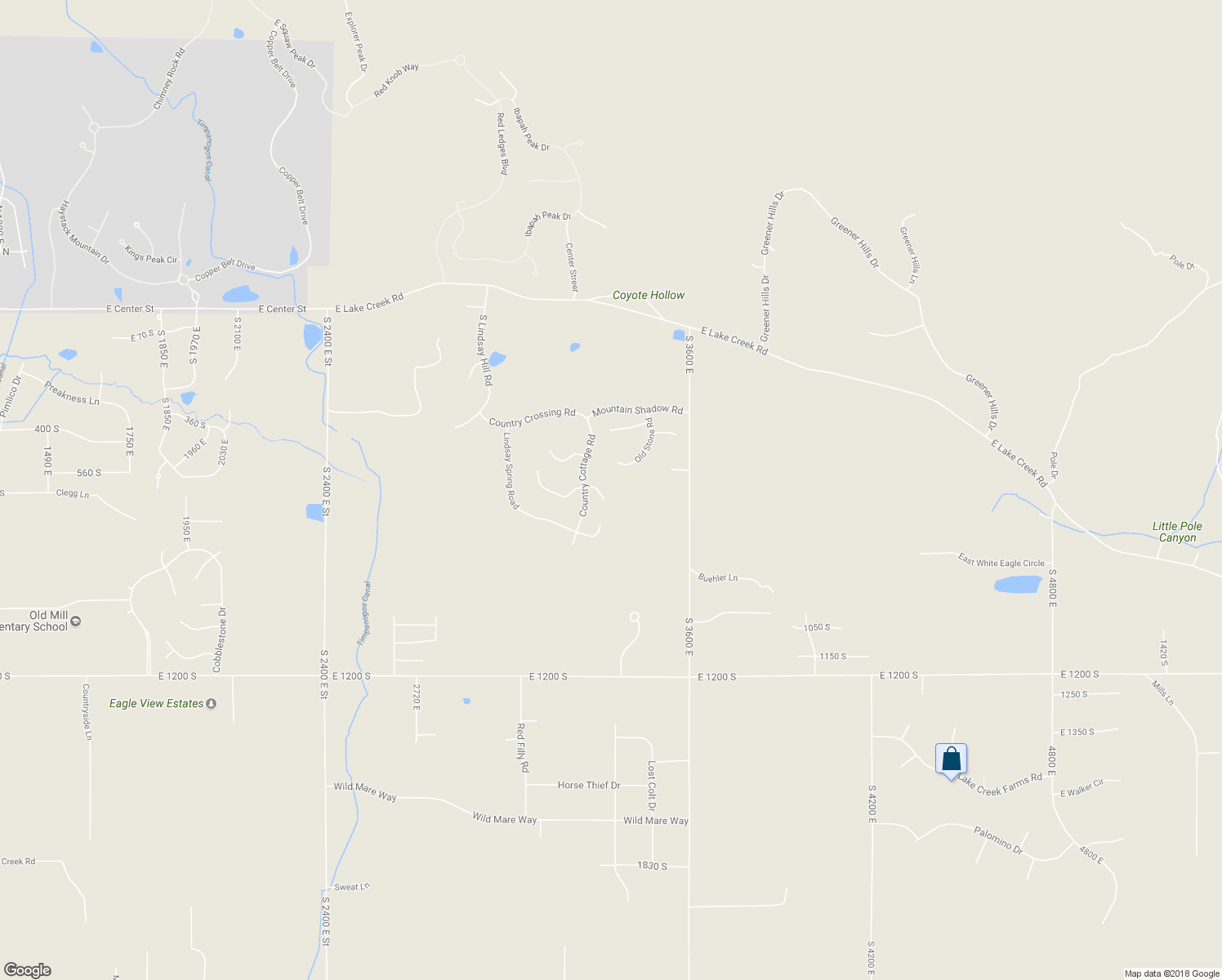 map of restaurants, bars, coffee shops, grocery stores, and more near 3291 Hunters Ridge Circle in Heber City