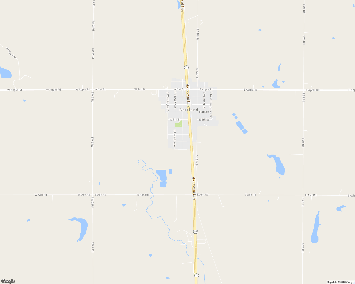 map of restaurants, bars, coffee shops, grocery stores, and more near 355 West 8th Street in Cortland