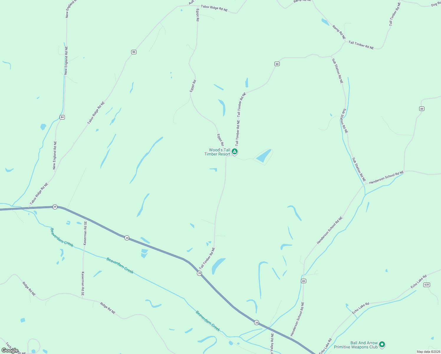 map of restaurants, bars, coffee shops, grocery stores, and more near 1728 Tall Timber Road Northeast in New Philadelphia