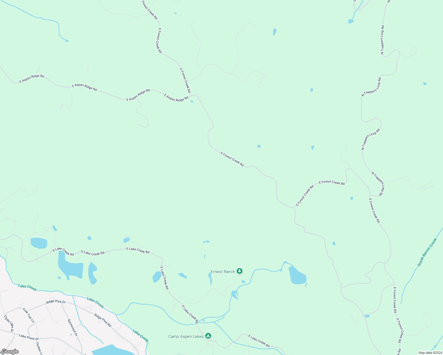 map of restaurants, bars, coffee shops, grocery stores, and more near 10454 East Forest Creek Road in Hideout