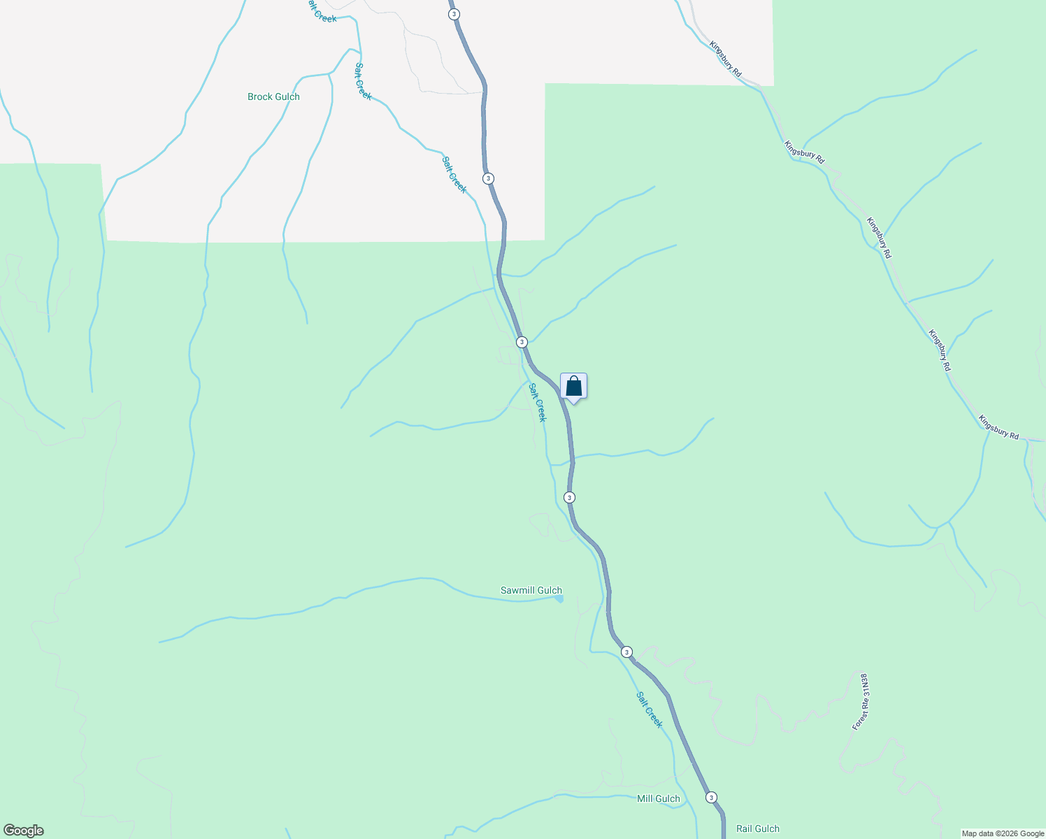 map of restaurants, bars, coffee shops, grocery stores, and more near 180 South Salt Creek Road in Hayfork