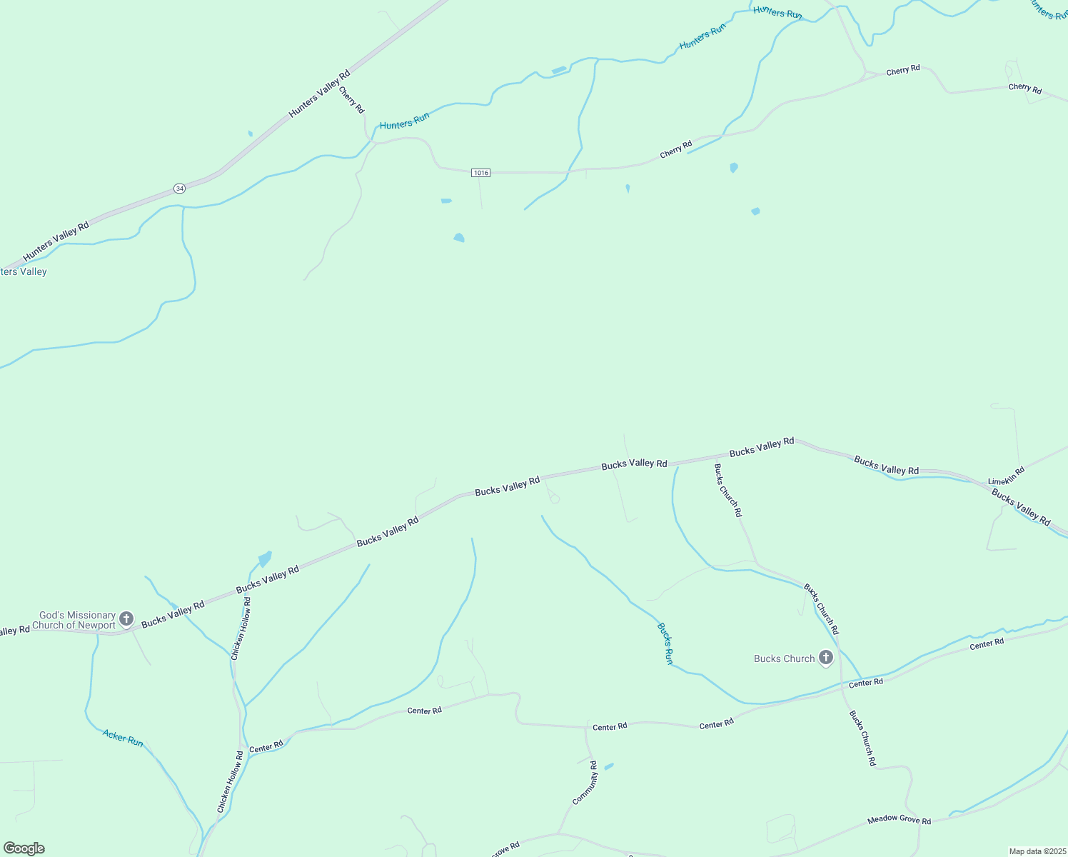 map of restaurants, bars, coffee shops, grocery stores, and more near 1135 Bucks Valley Road in Newport