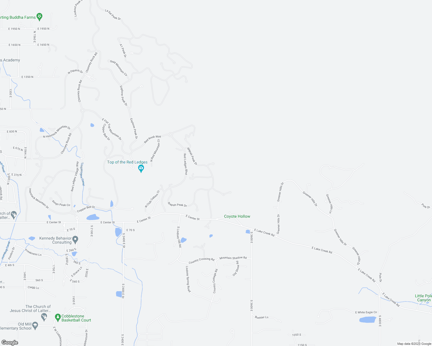 map of restaurants, bars, coffee shops, grocery stores, and more near 444 Ibapah Peak Drive in Heber City