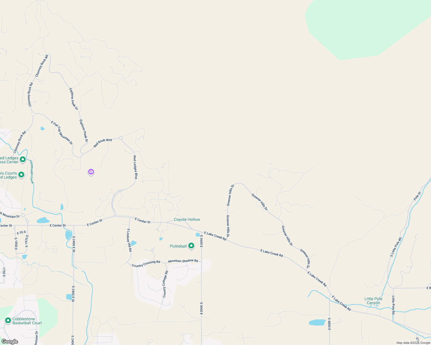 map of restaurants, bars, coffee shops, grocery stores, and more near 4075 Greener Hills Drive in Heber City